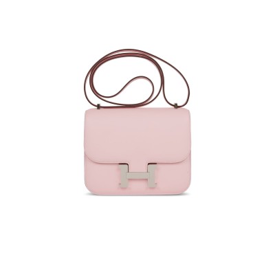 HERMES CONSTANCE 18 SWIFT PALLADIUM HARDWARE (18*15*4cm) HERMES CONSTANCE 18 SWIFT PALLADIUM HARDWARE (18*15*4cm)